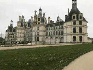 chateau de chambord en hiver