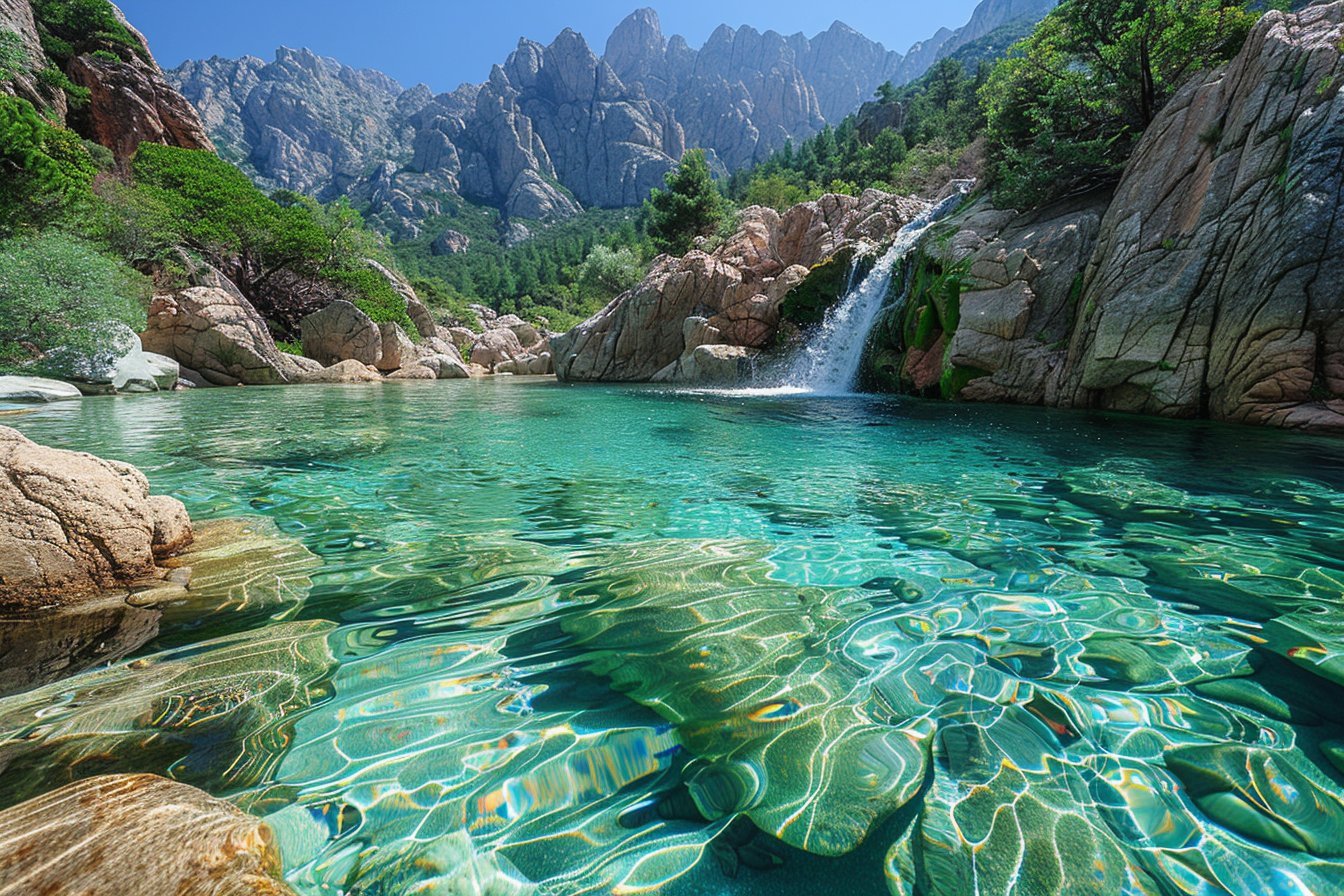 Les Piscines Naturelles De Cavu Un Paradis En Corse Croissant Et Les Piscines Naturelles De Cavu Un Paradis En Corse Croissant Et